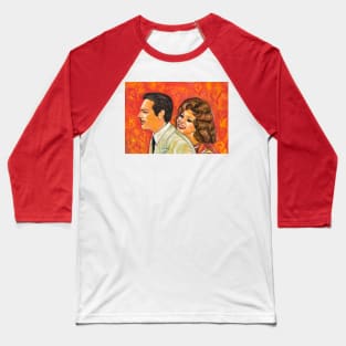 Marcello Mastroianni Baseball T-Shirt